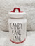 Rae Dunn "Candy Cane Lane" Canister Holiday Collection