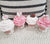 Pip Posh Design Faux Sweet Décor Classic Hello Kitty Assorted Cupcake Set Of 4 Hk Bakery Collection