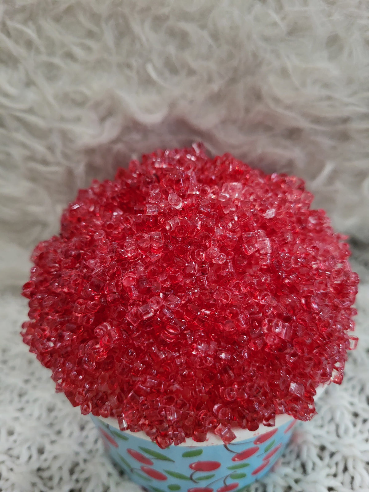 Pip Posh Design Faux Sweet Décor Cherry Slushie Shaved Ice Summer Collection