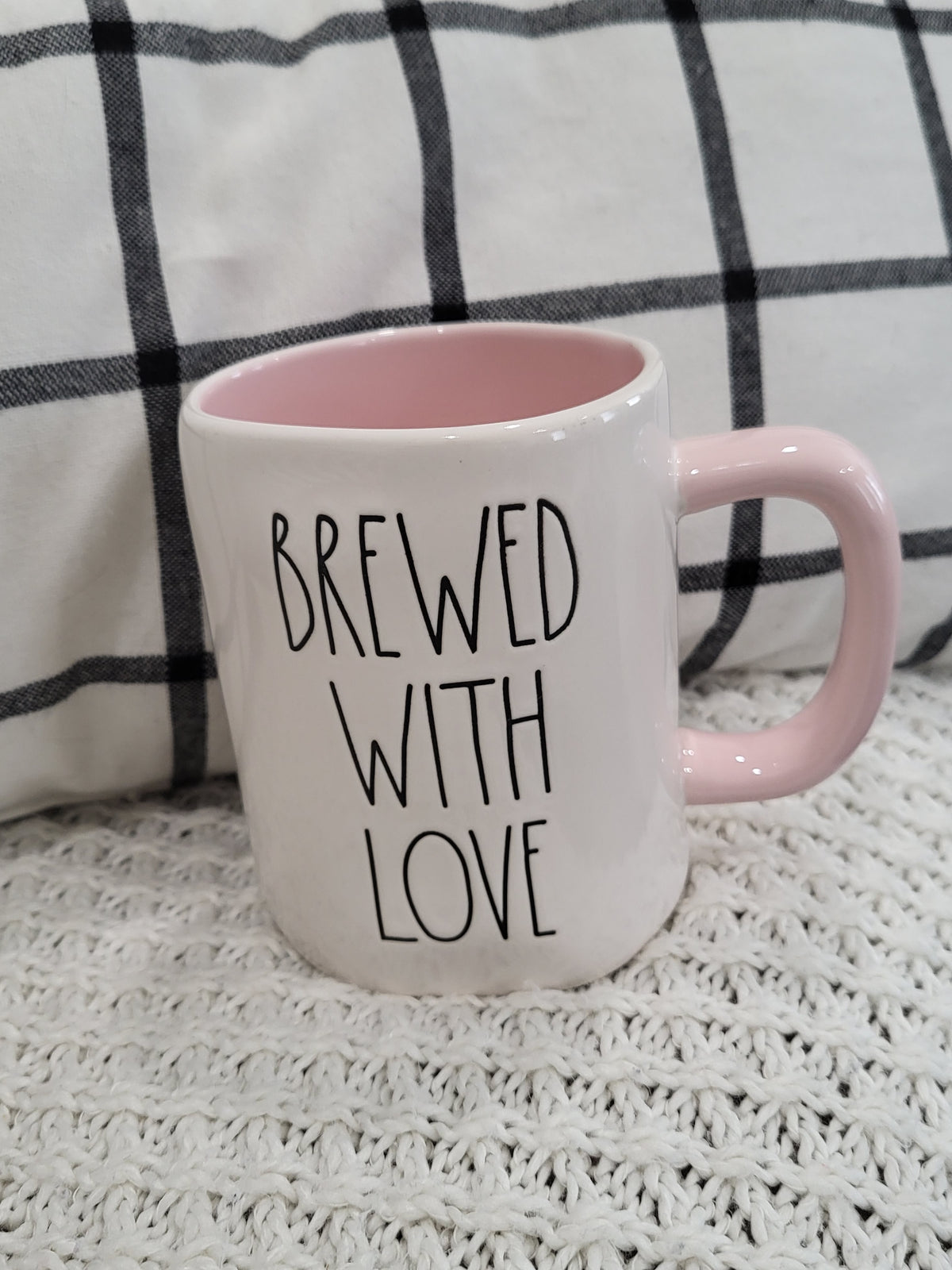 Rae Dunn &quot;Brewed  With Love&quot; Mug Collection