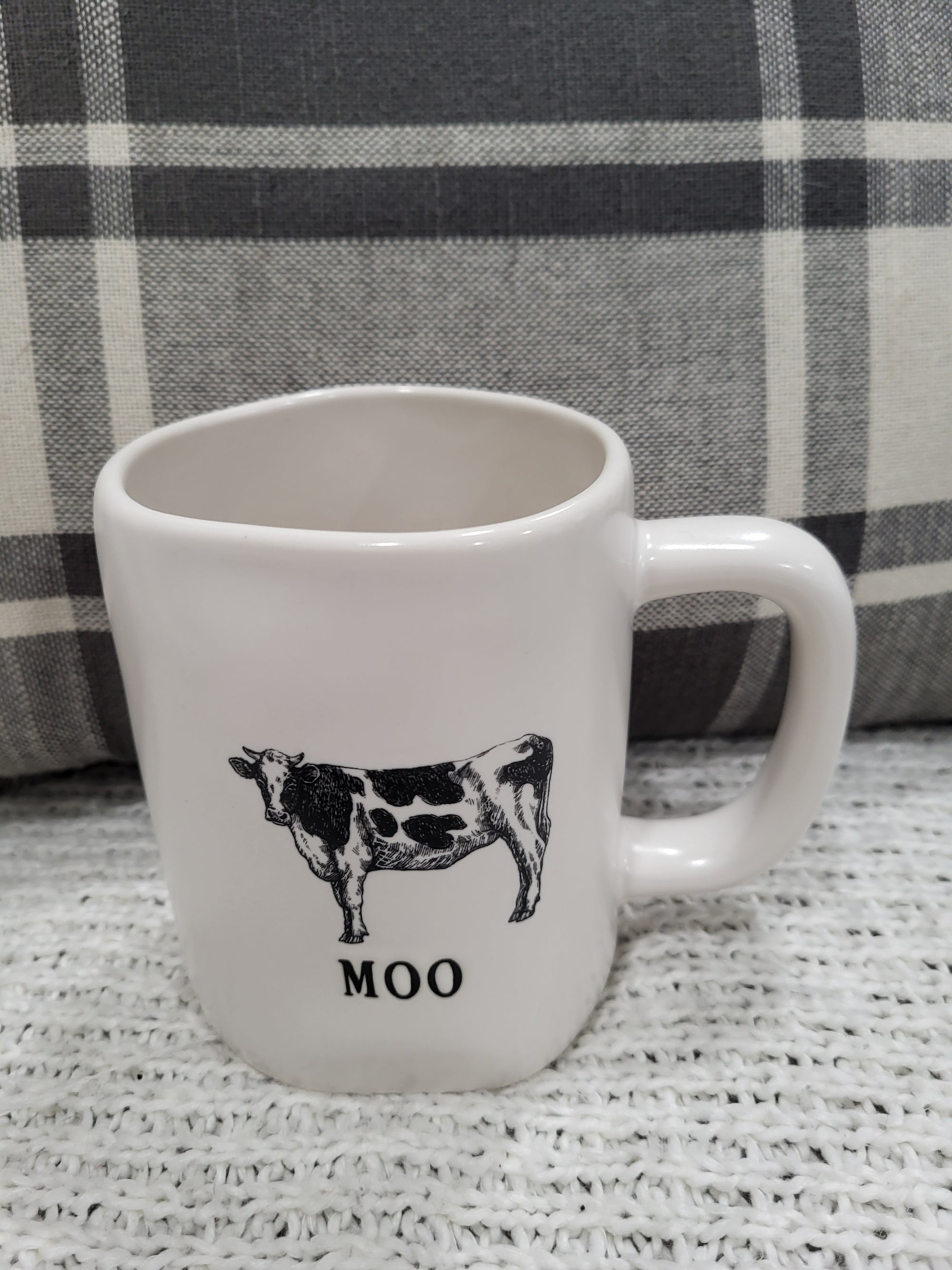 Rae Dunn "Moo" Cow Mug Icon Farm House Collection