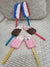 Pip Posh Design Faux Sweet Décor Ice Cream Pops Assortment Set Of 6