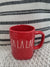 Rae Dunn "FA LA LA!" Red Mug Holiday Collection