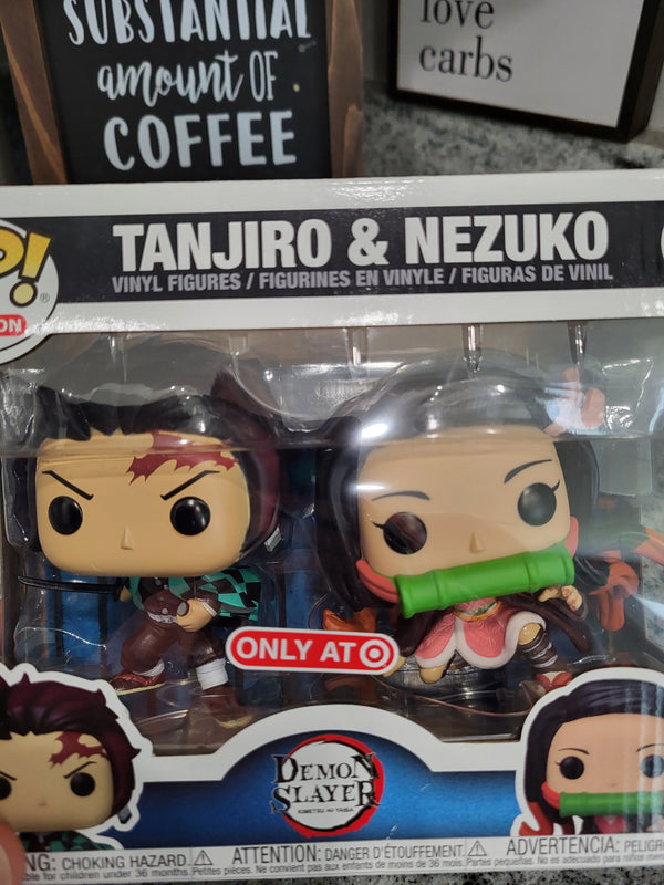 Funko Pop 2 Pack Demon Slayer Tanjiro & Nezuko (Special Edition) – JoJo -  Fun Store