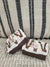 Pip Posh Design Faux Sweet Décor Whipped Chocolate Drizzle Confetti Brownies Set Of 2 Bakery Collection