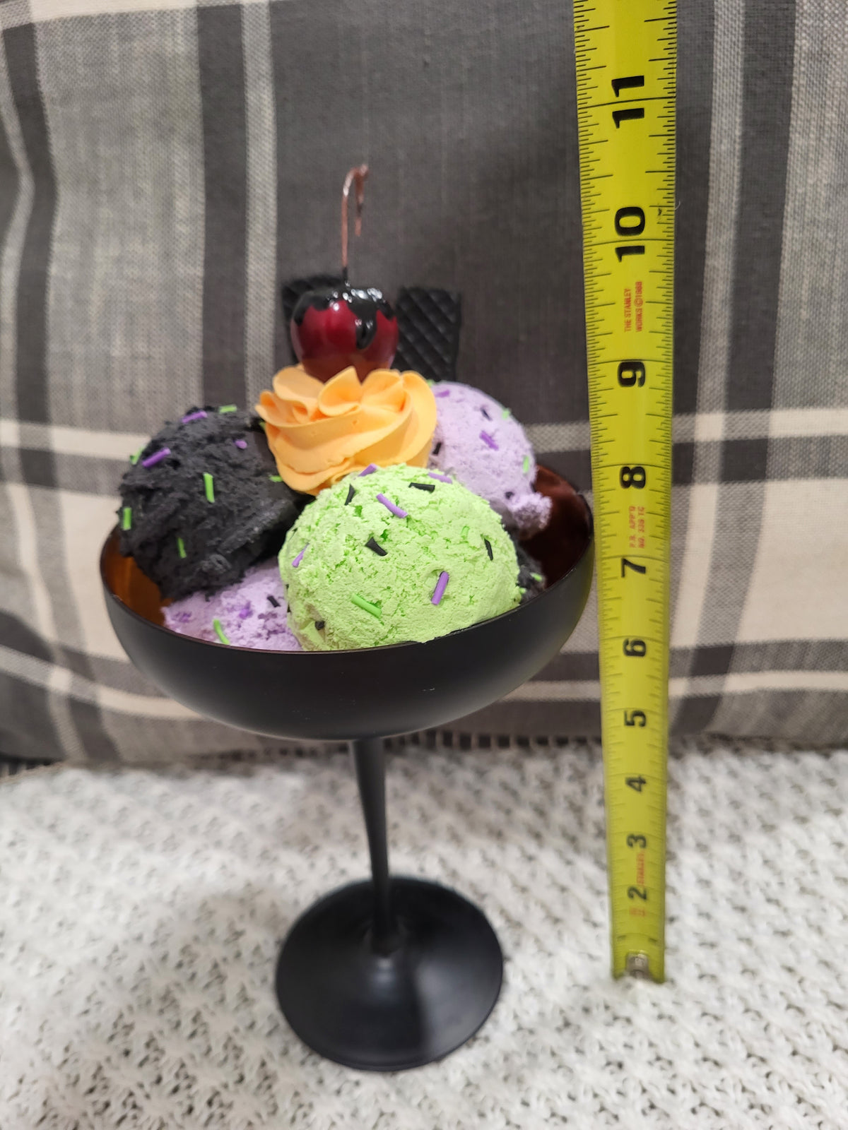 Pip Posh Design Faux Sweet Décor Poison Apple Ice Cream Sundae Dessert Collection