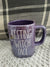 Rae Dunn "Resting Witch Face" Purple Iridescent Mug Halloween Collection