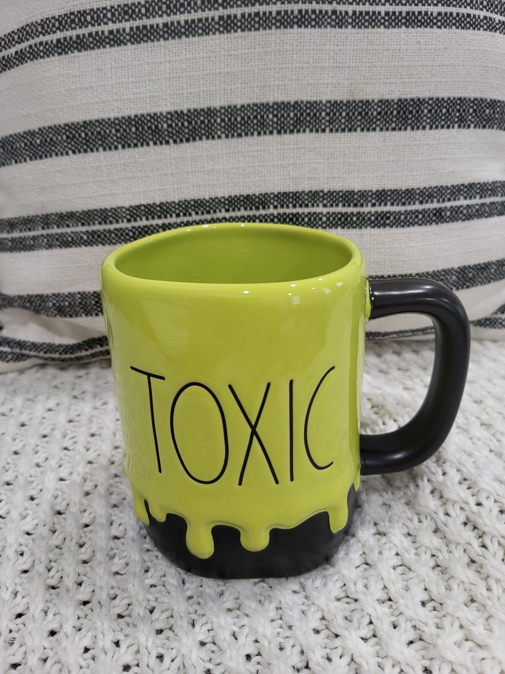 Rae Dunn "Toxic" Drip Mug Halloween Collection