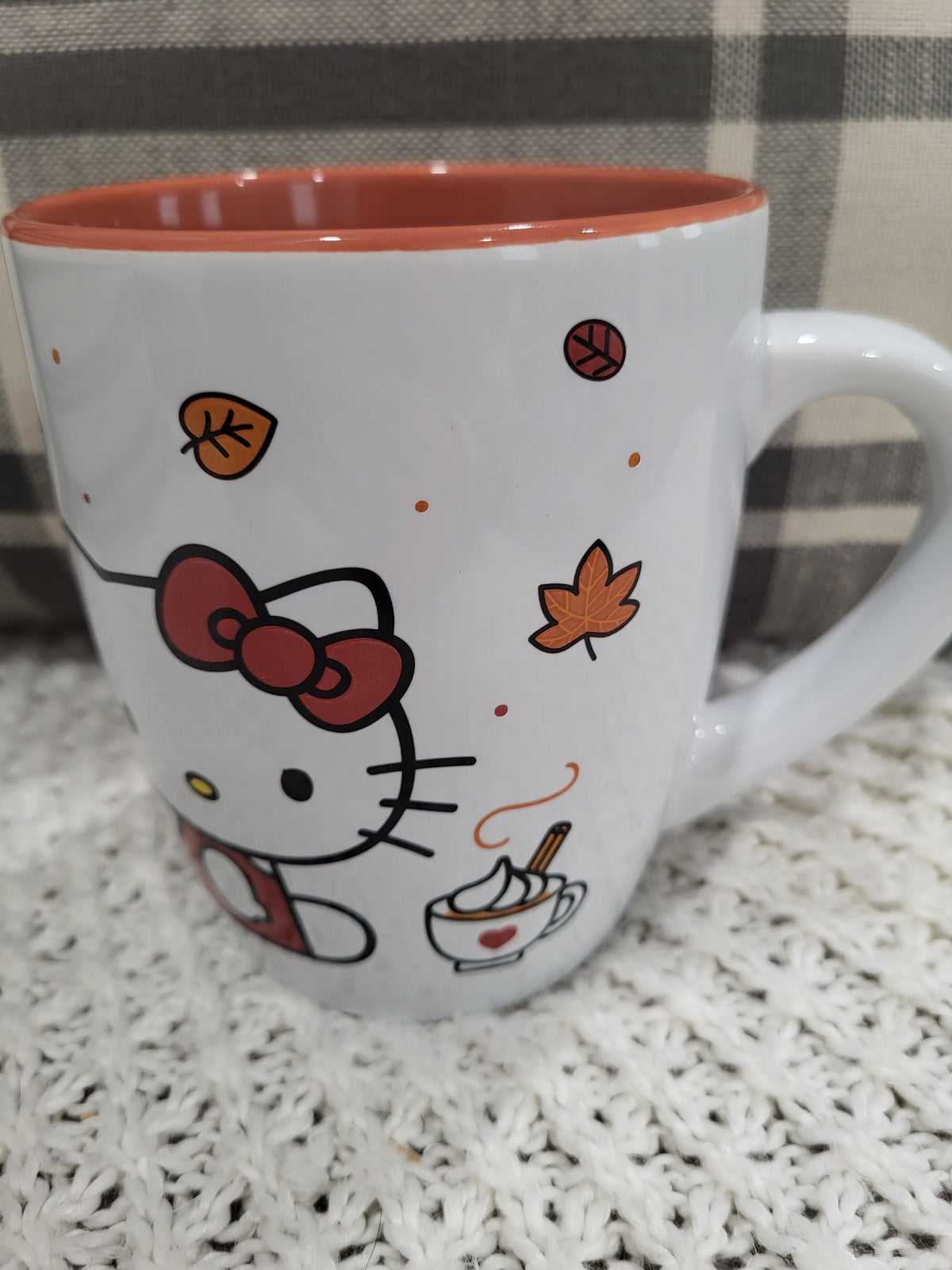 Hello Kitty &quot;Pumpkin Spice &amp; Everything Nice Double Sided 25oz Mug Fall Hk Collection