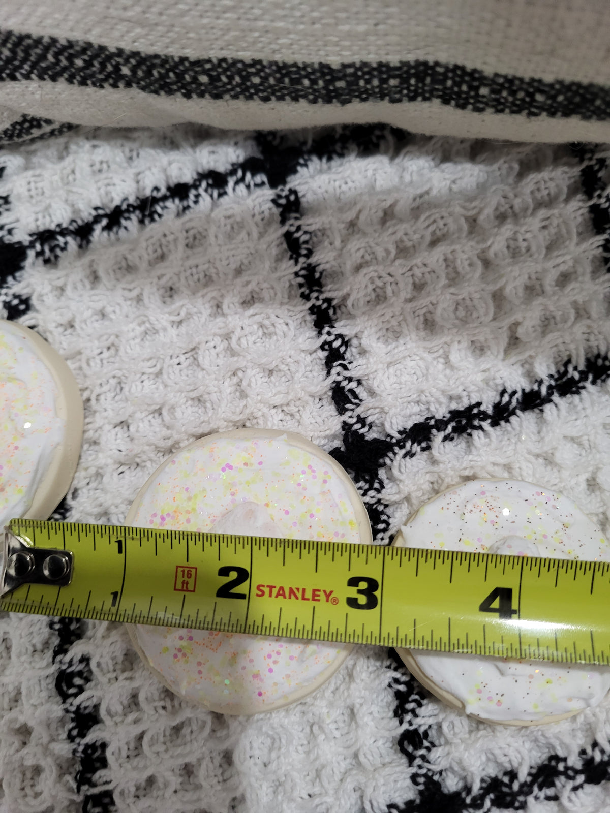 Pip Posh Design Faux Sweet Décor Frosted Candy Corn Sugar Cookies Set Of 4