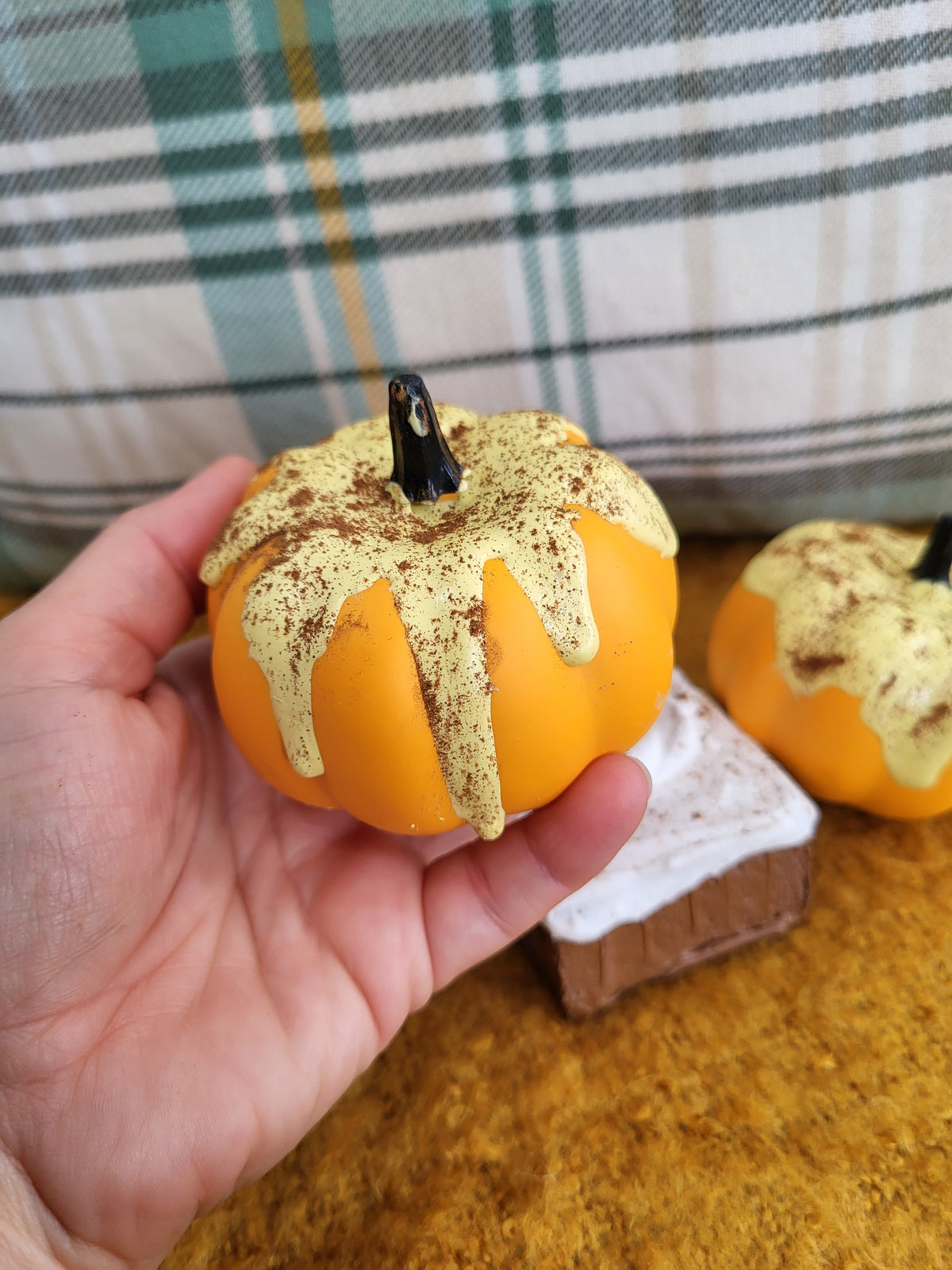 Pip Posh Design Faux Sweet Décor Mini Pumpkin Donuts &amp; Fall Brownie Bundle Fall Collection