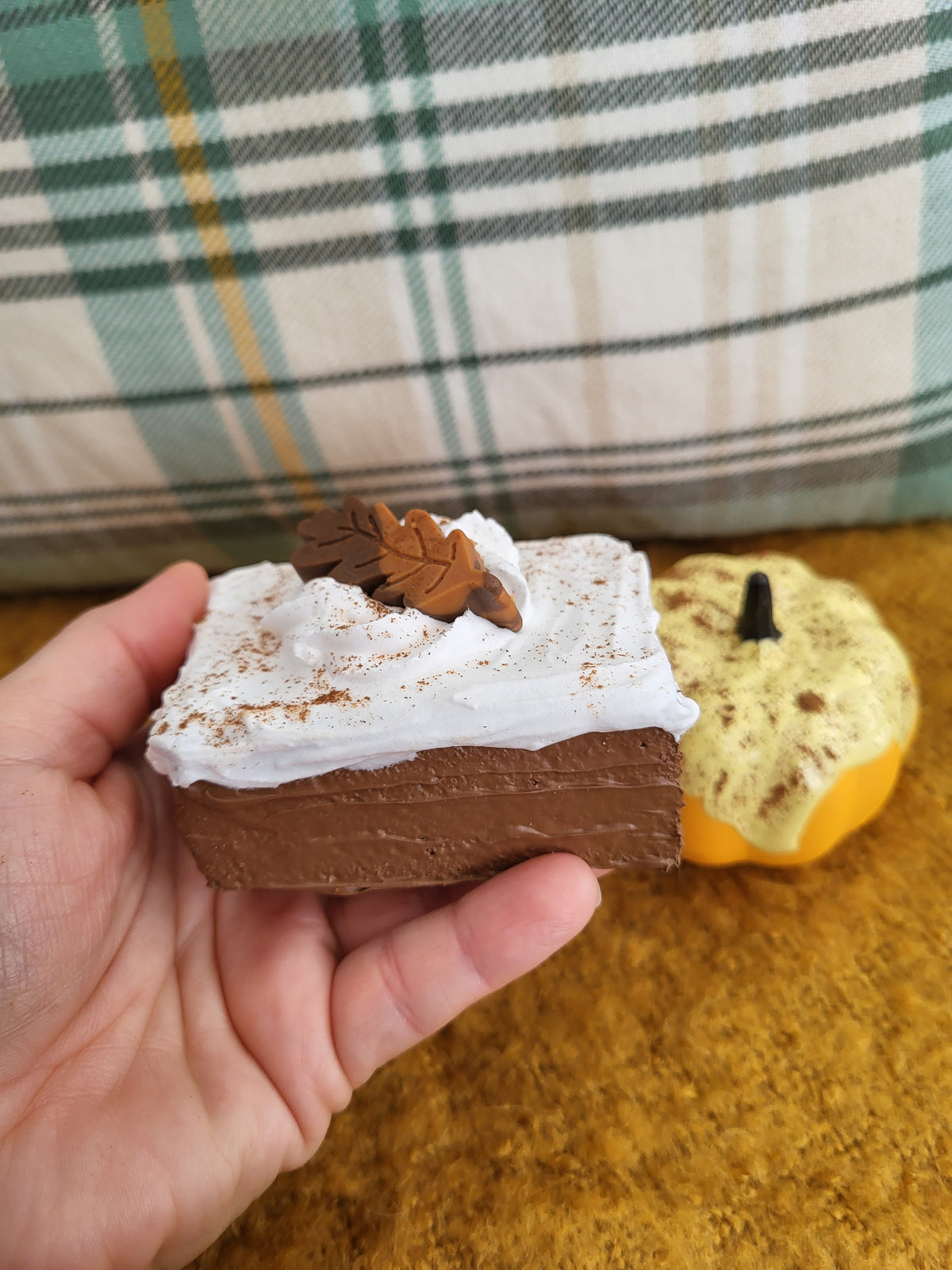 Pip Posh Design Faux Sweet Décor Mini Pumpkin Donuts &amp; Fall Brownie Bundle Fall Collection