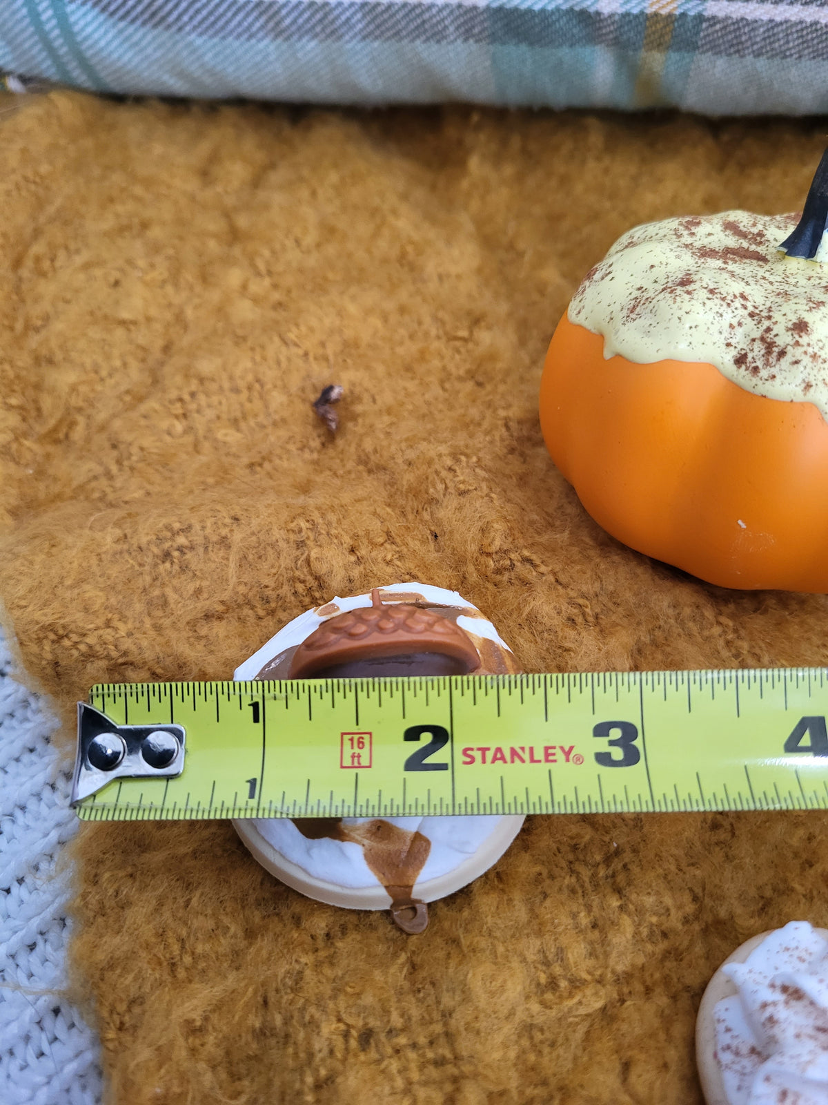 Pip Posh Design Faux Sweet Décor Mini Pumpkin Donut &amp; Acorn Sugar Cookie Bundle Fall Collection