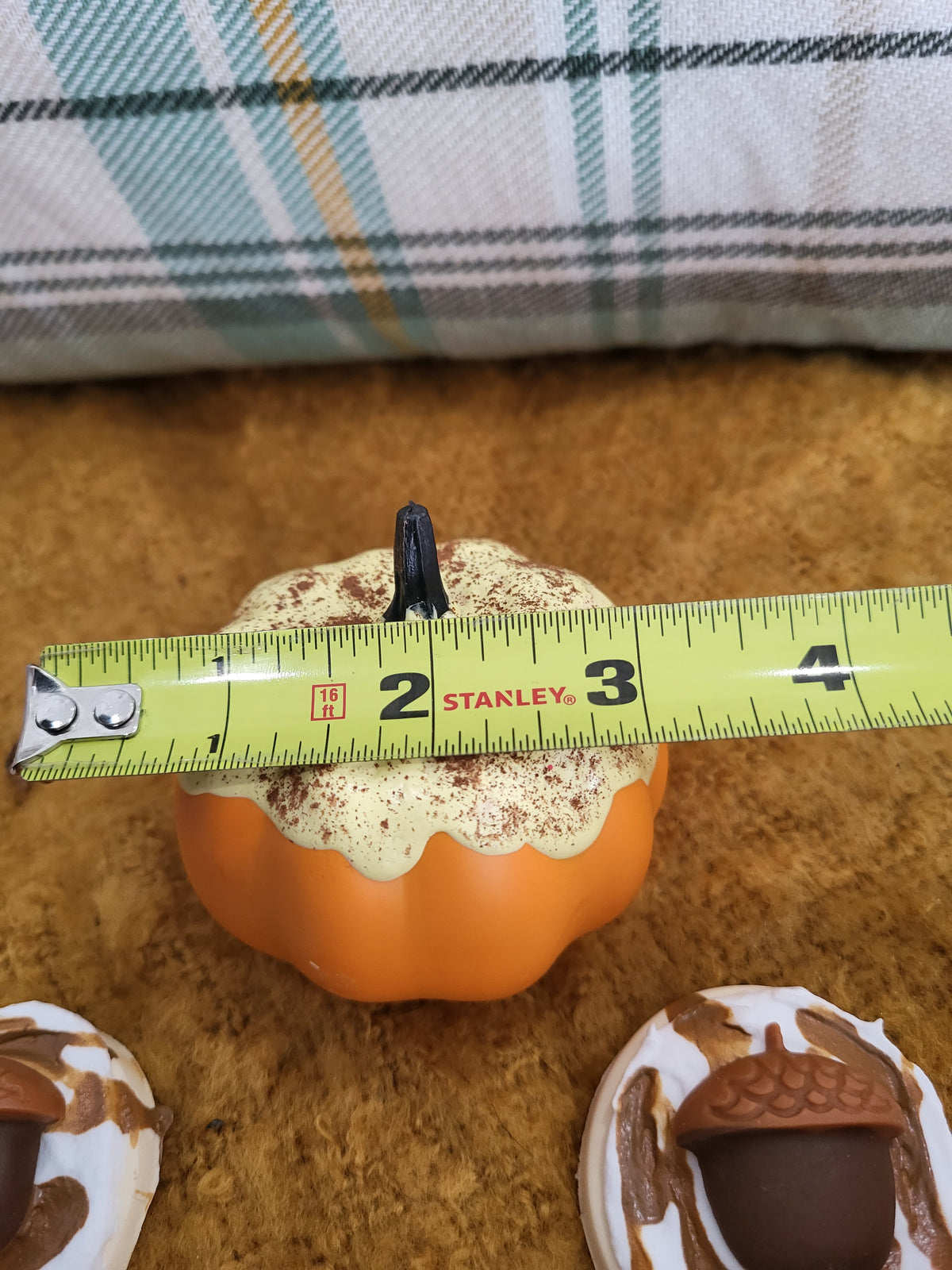 Pip Posh Design Faux Sweet Décor Mini Pumpkin Donut &amp; Acorn Sugar Cookie Bundle Fall Collection
