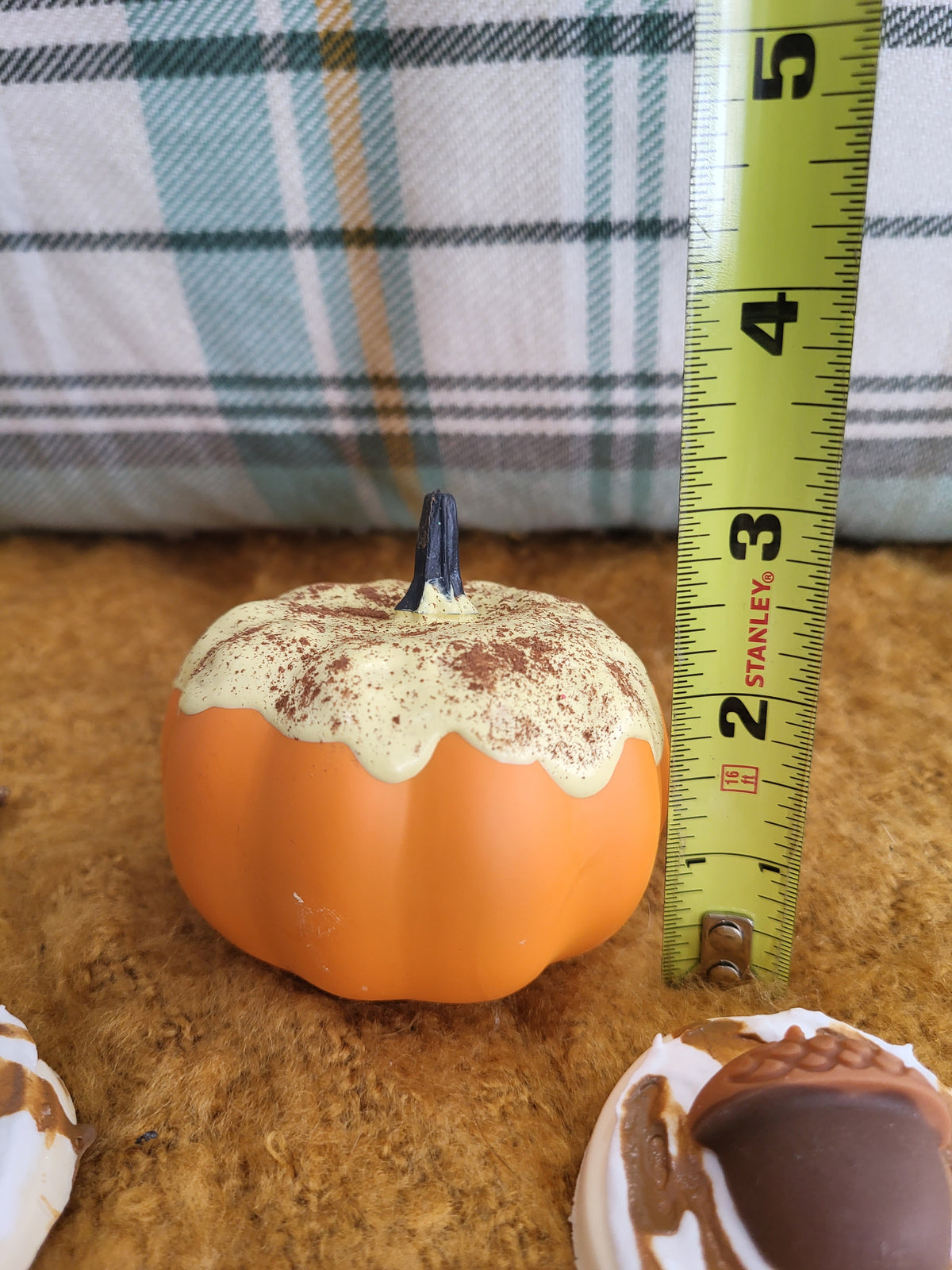 Pip Posh Design Faux Sweet Décor Mini Pumpkin Donut &amp; Acorn Sugar Cookie Bundle Fall Collection