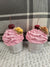 Pip Posh Design Faux Sweet Décor "Give Thanks" Cupcake's Set Of 2 Fall Bakery Collection