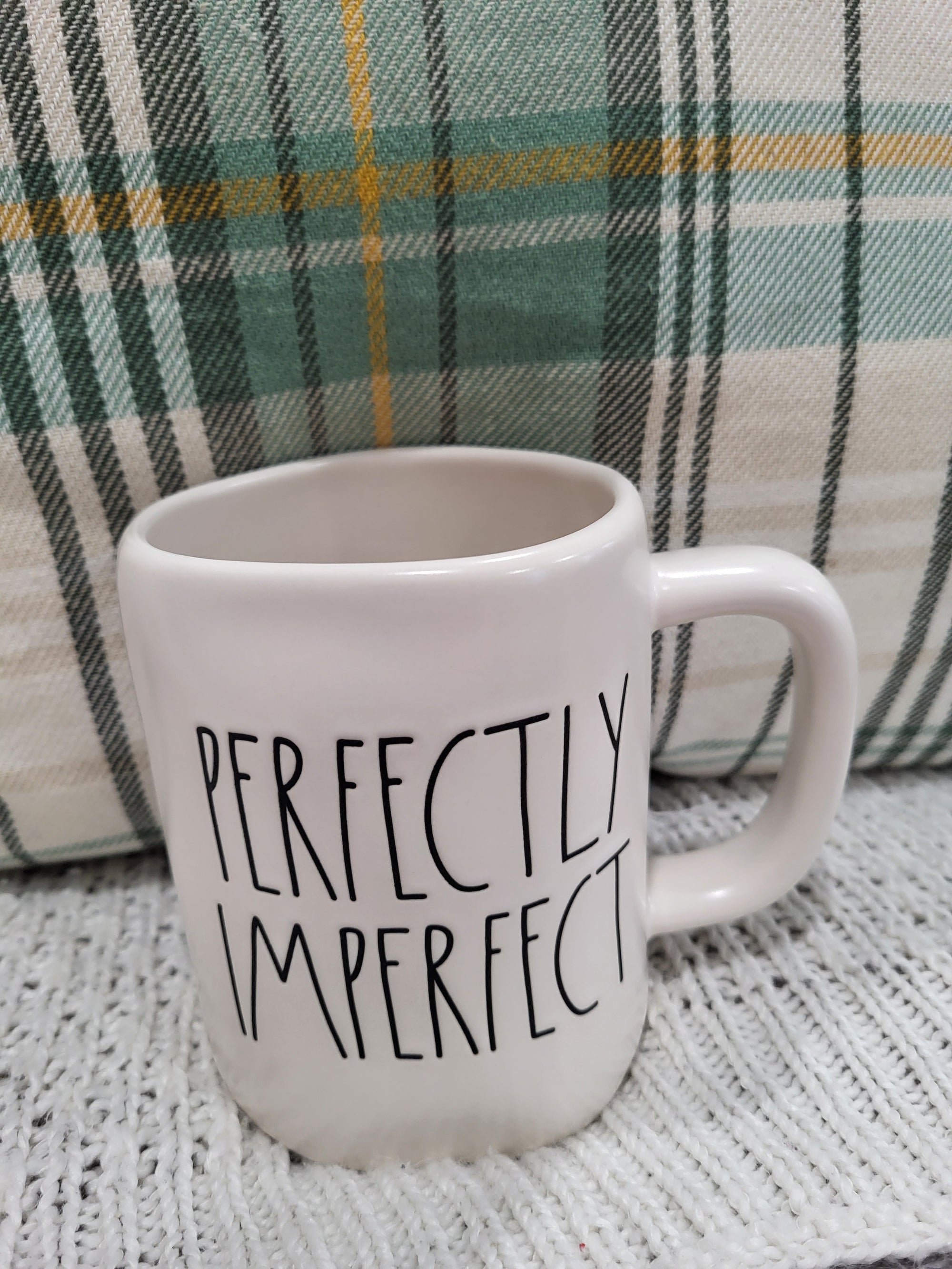 Rae Dunn "Perfectly Imperfect" White Mug Collection