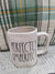 Rae Dunn "Perfectly Imperfect" White Mug Collection