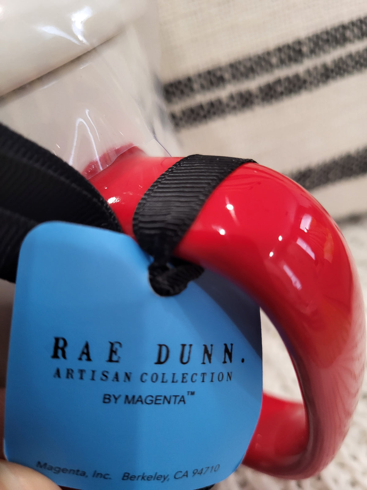 Rae Dunn &quot;Frosty The Snowman&quot; Mug &amp; Frosty Mug Topper Frosty Holiday Collection