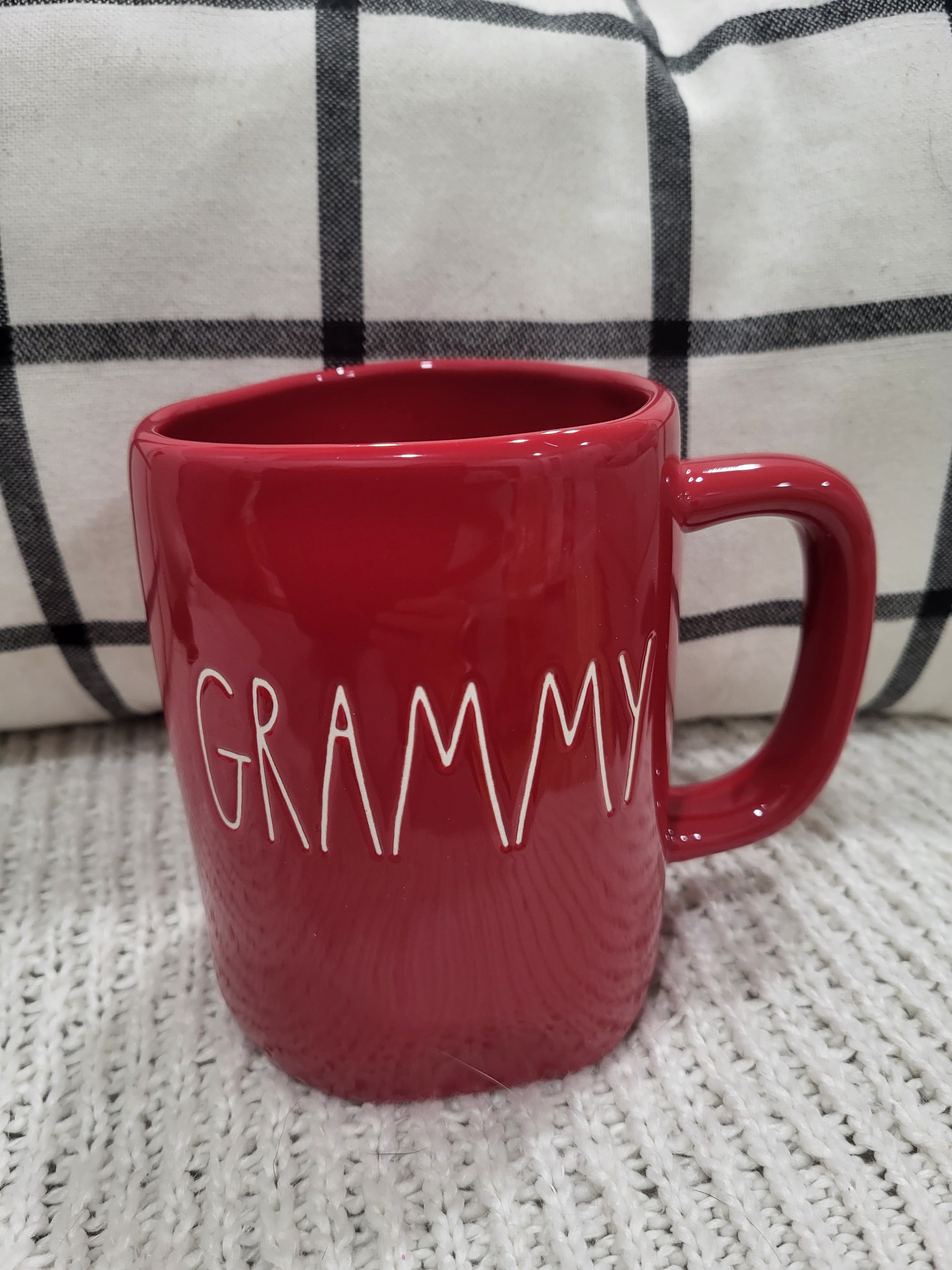 Rae Dunn "Grammy" Red Mug Collection