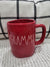 Rae Dunn "Grammy" Red Mug Collection