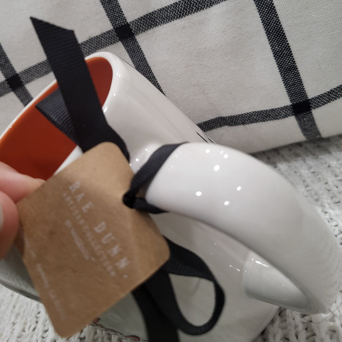 Rae Dunn &quot;Whistle While You Work&quot; 7 Dwarfs Double Sided Mug Disney&#39;s Snow White Collection