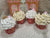 Pip Posh Design Faux Sweet Décor Gingerbread Cupcakes Set Of 4 Holiday Collection