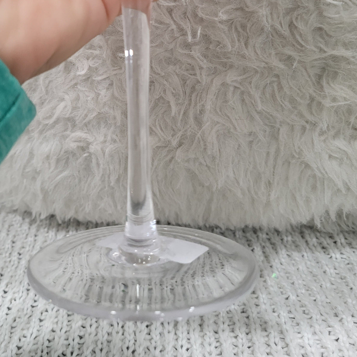 Pip Posh Design Faux Sweet Décor Gold Polka Dot Glass &amp; Vanilla Caramel Ice Cream Mistletoe Dessert Holiday Collection