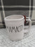 Rae Dunn "Mamacita" White Mug & Heart Mug Charm Collection