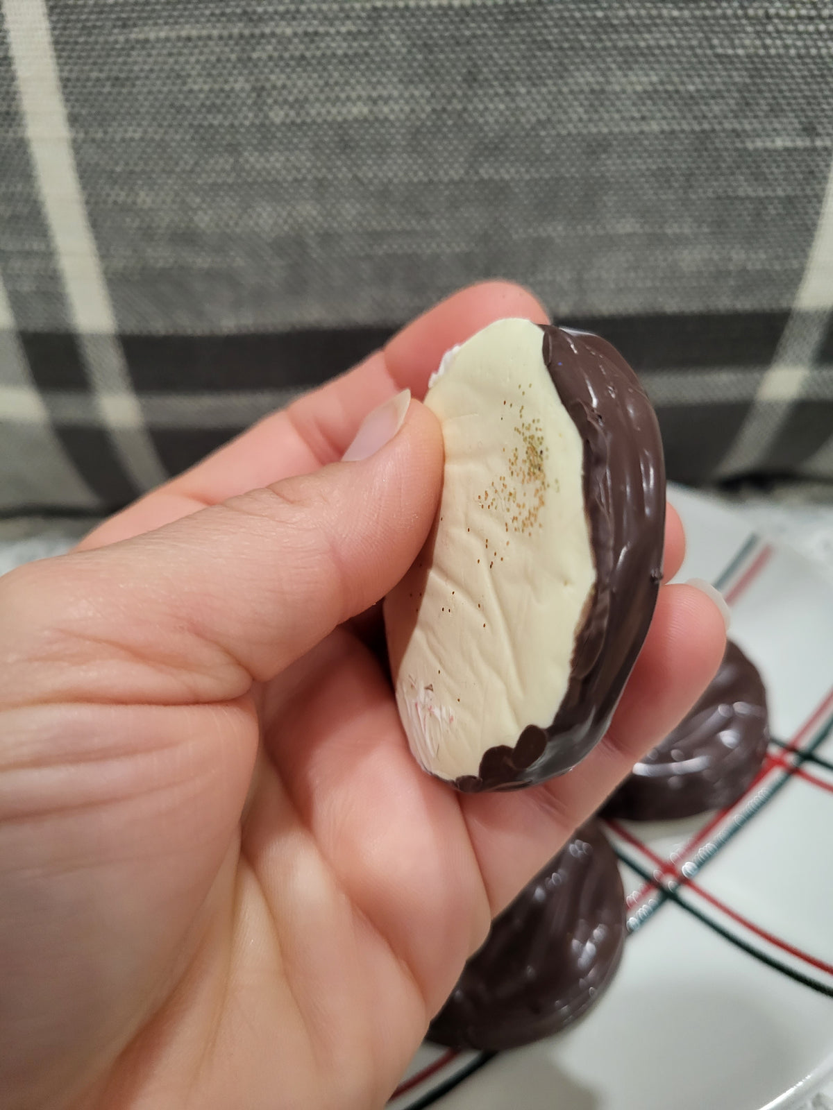 Pip Posh Design Faux Sweet Décor Black &amp; White&#39;s Cookies Set Of 4 Bakery Collection