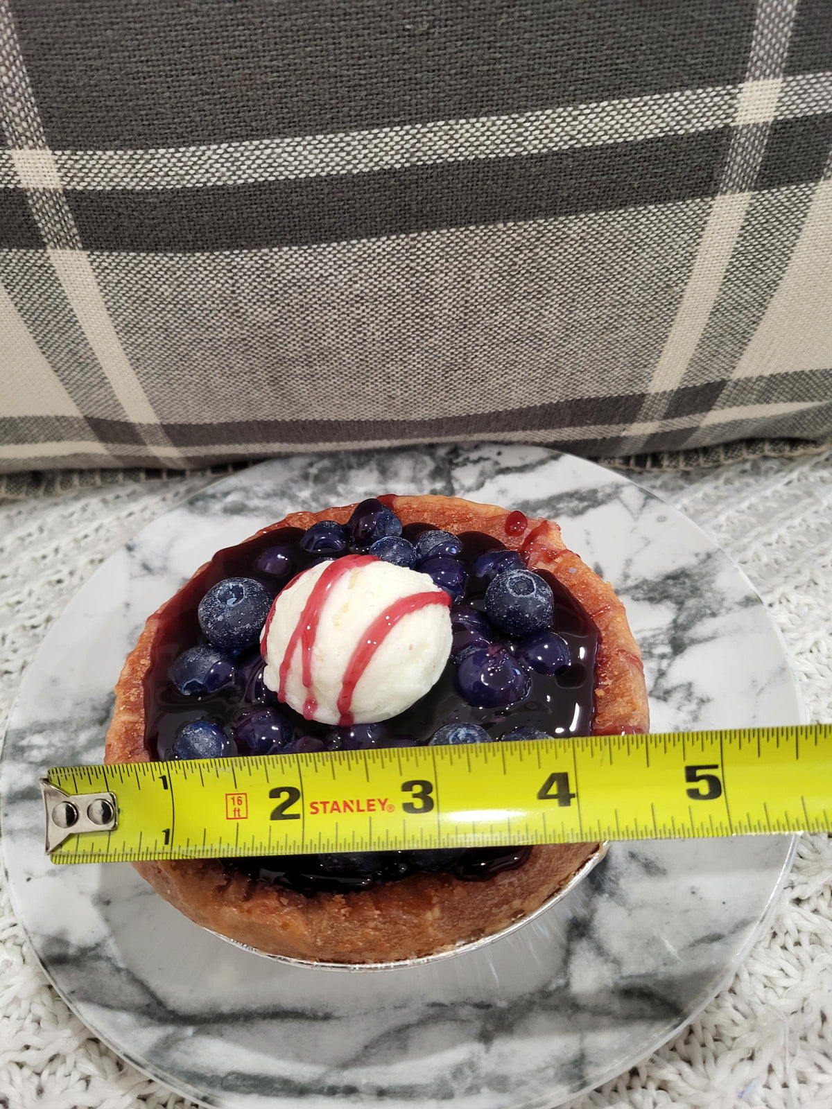 Pip Posh Faux Blueberry Pie Sweet Candle Collection