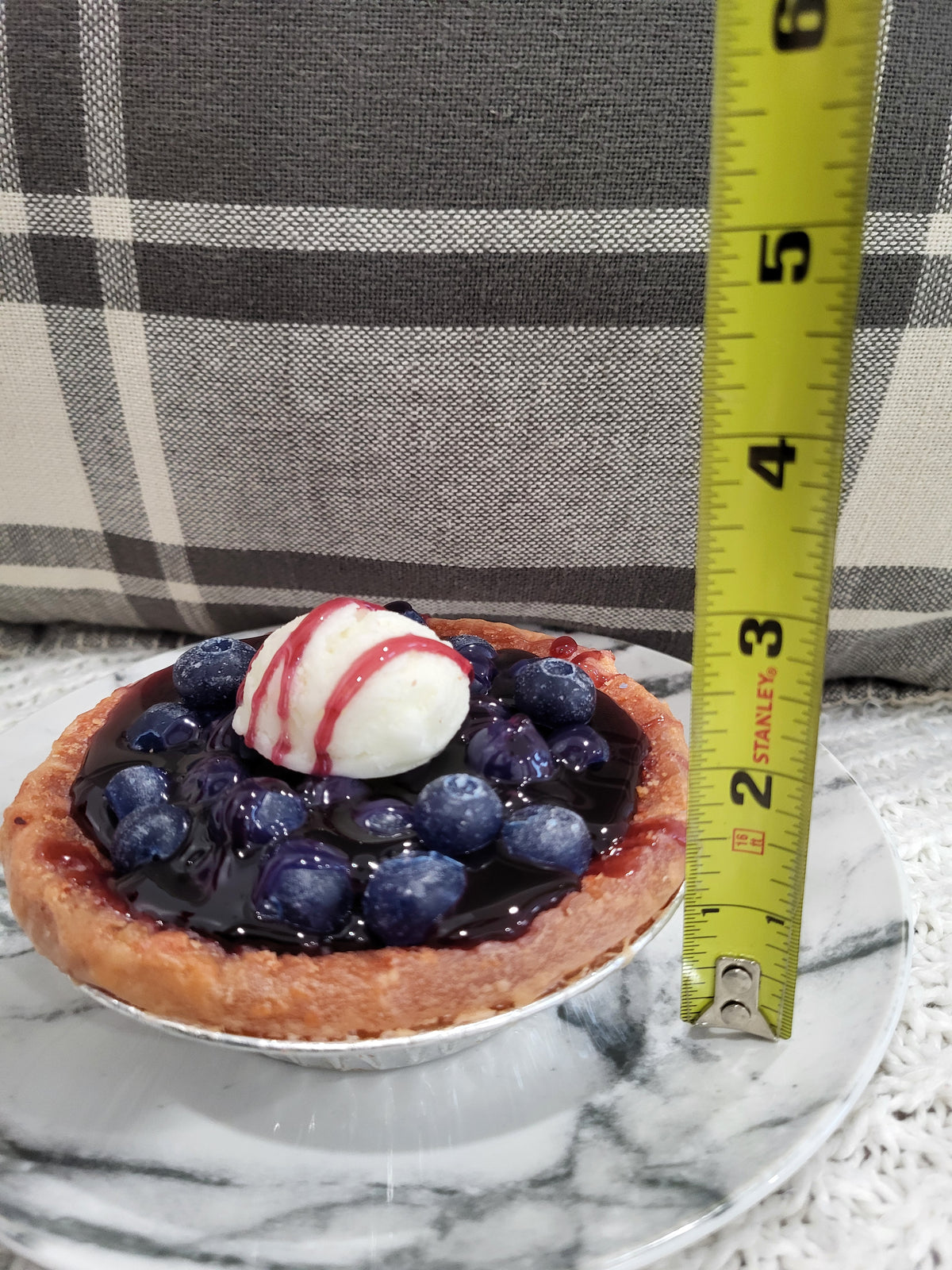 Pip Posh Faux Blueberry Pie Sweet Candle Collection