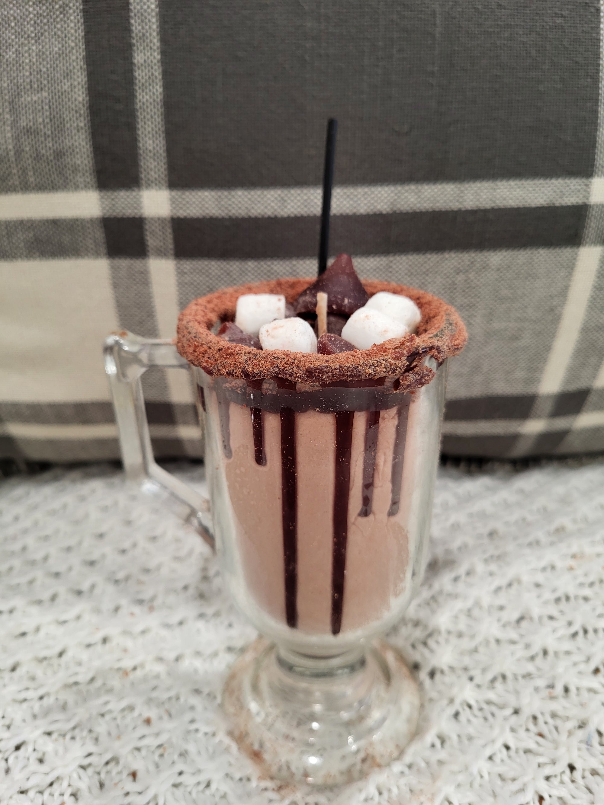 Pip Posh Faux Chocolate Drizzle Hot Chocolate Sweet Candle Collection
