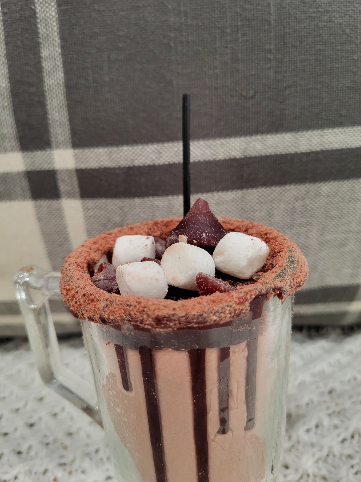 Pip Posh Faux Chocolate Drizzle Hot Chocolate Sweet Candle Collection