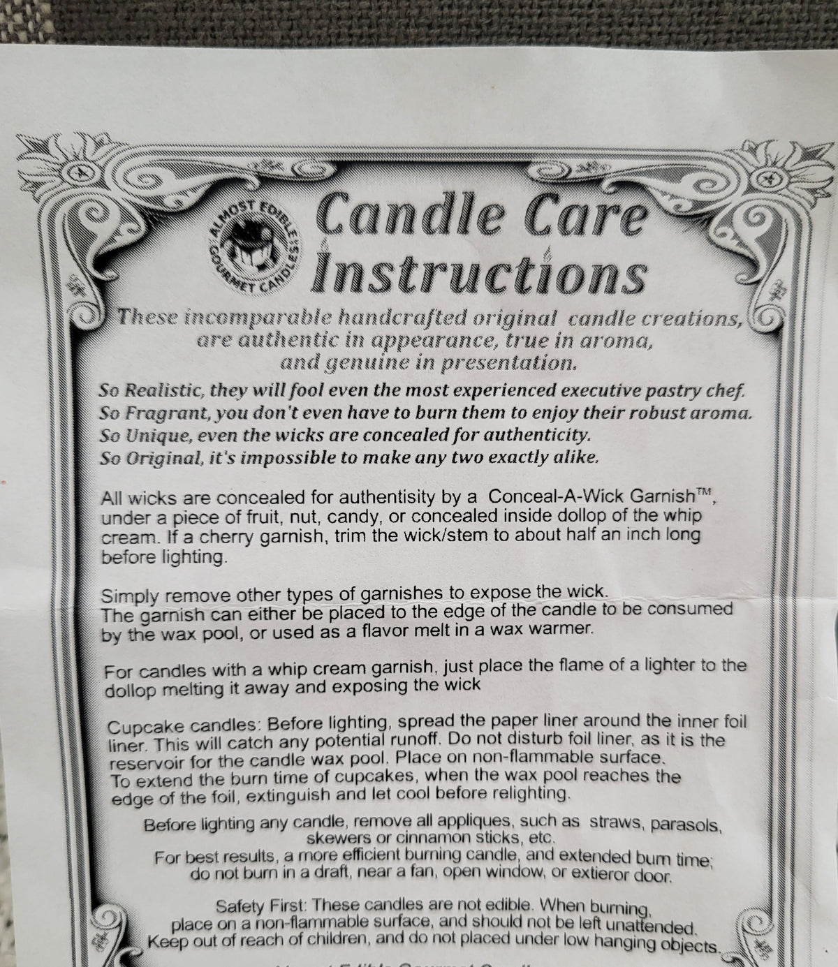 Pip Posh White Chocolate Cherry Hersey Kiss Cupcake Sweet Candle Collection Set Of 2