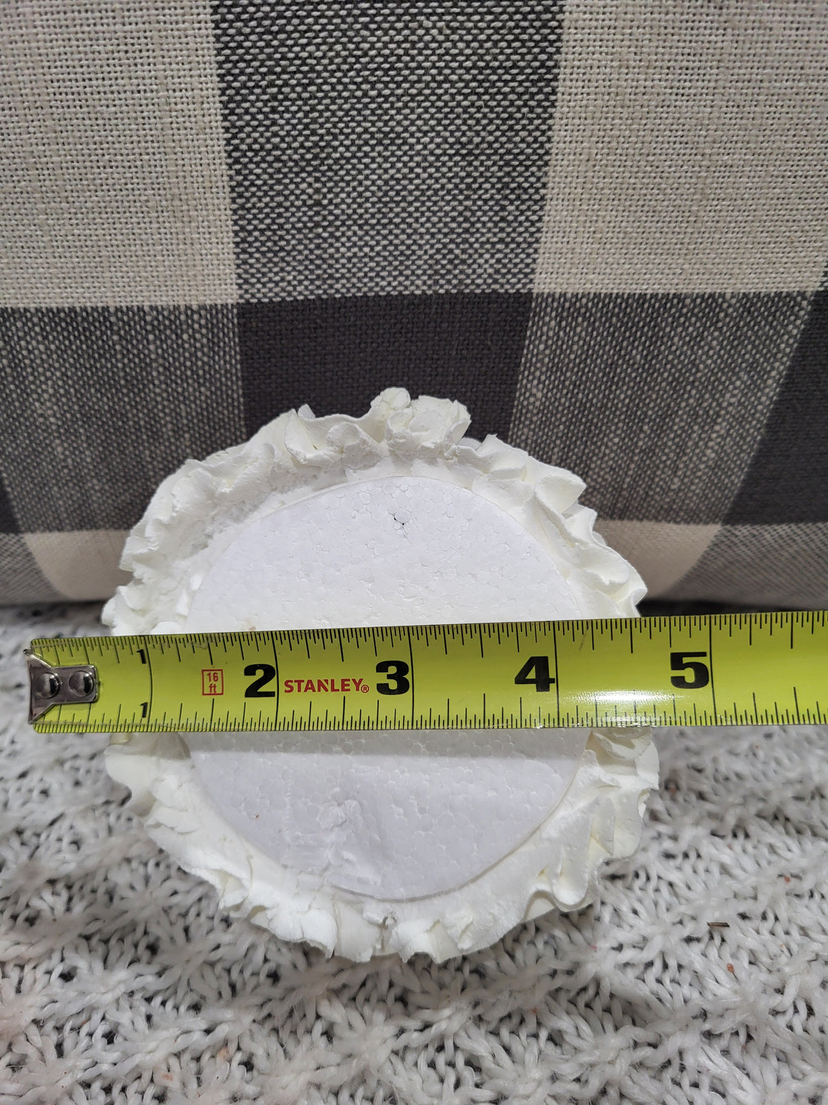 Pip Posh Design Faux Sweet Décor White Whipped Sunflower Mug Topper