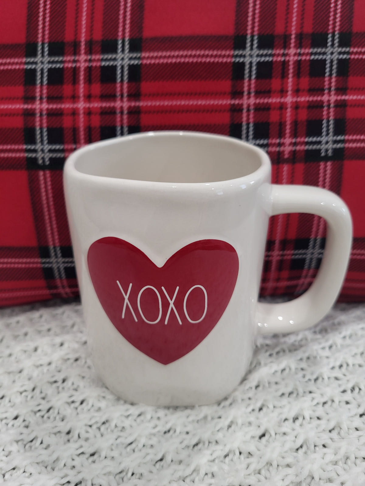 Rae Dunn &quot;XOXO&quot; Red Heart Mug Collection
