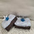 Pip Posh Design Faux Sweet Décor Blue Frosted Star Brownies Winter Collection