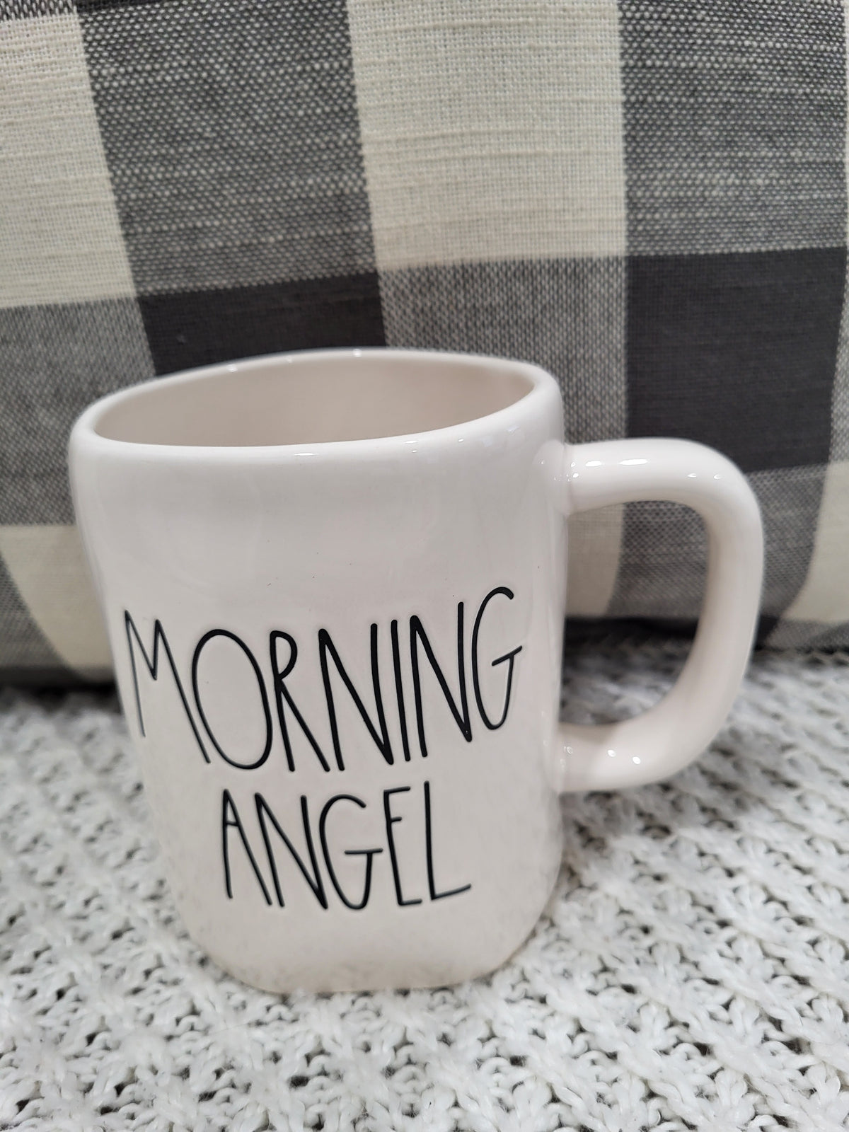 Rae Dunn &quot;Morning Angel&quot; White Mug Collection