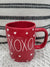 Rae Dunn "Xoxo" Hearts All Over Red Mug Collection