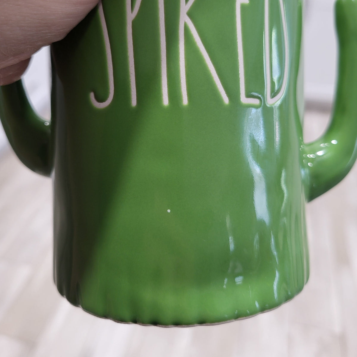 Rae Dunn &quot;Spiked&quot; Green Cactus Mug Collection