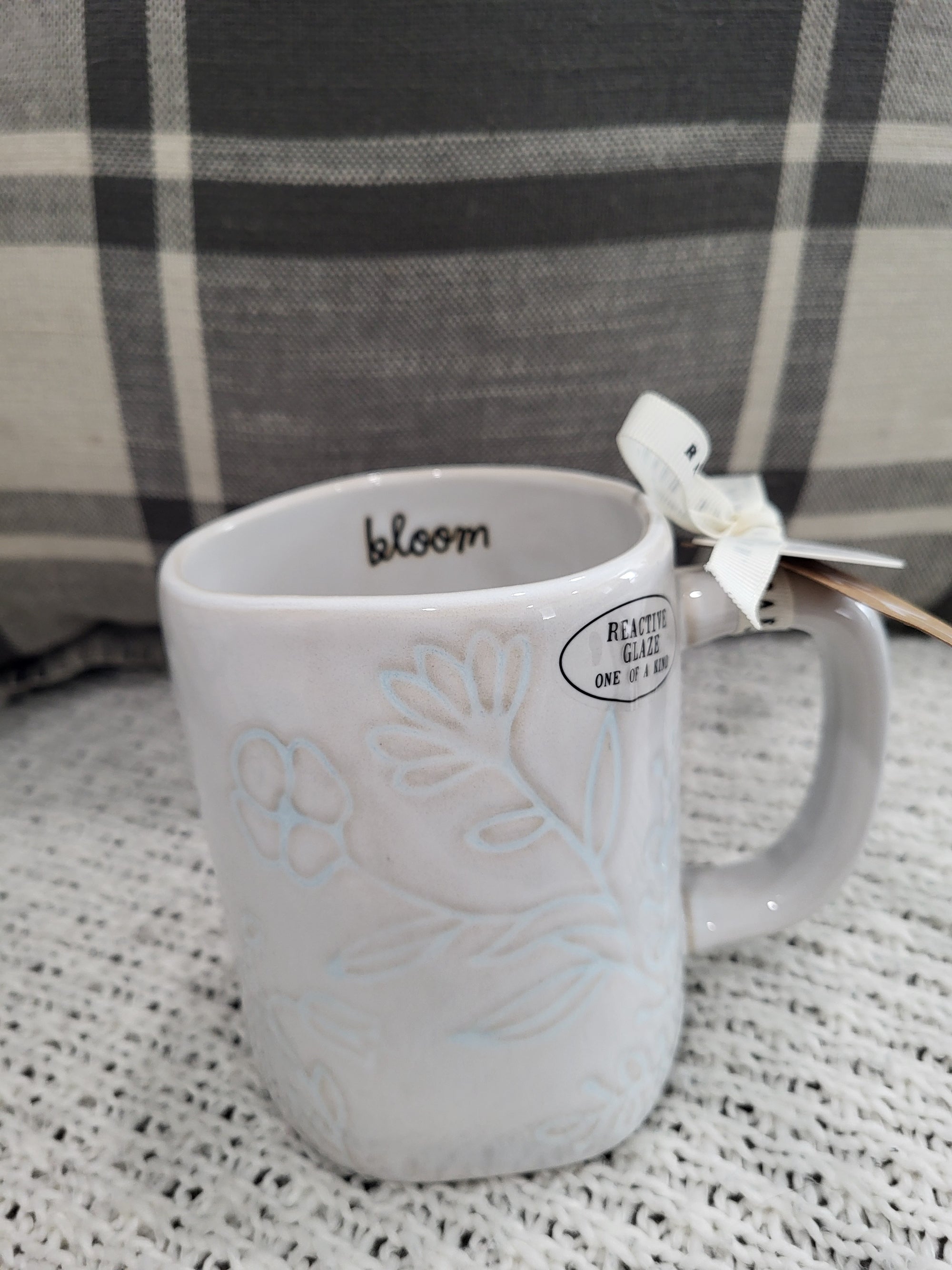 Rae Dunn "Bloom" Elegant Flower Mug Spring Collection