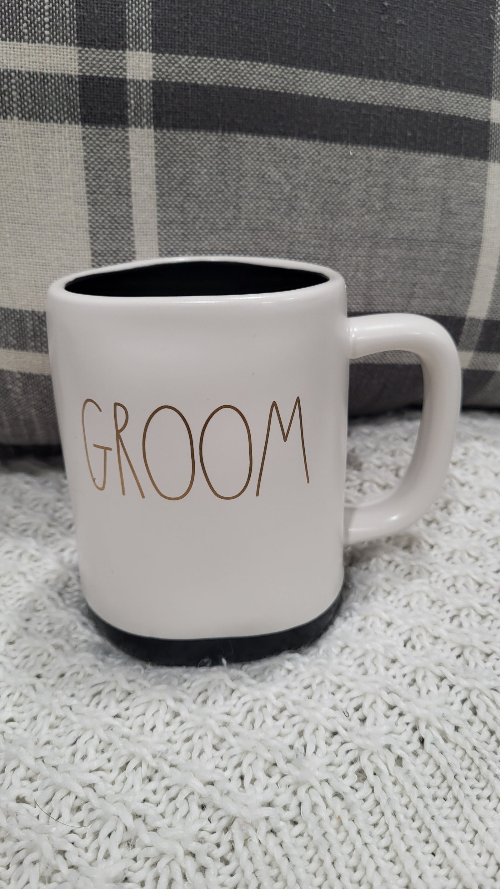 Rae Dunn "Groom" Mug Bridal Collection