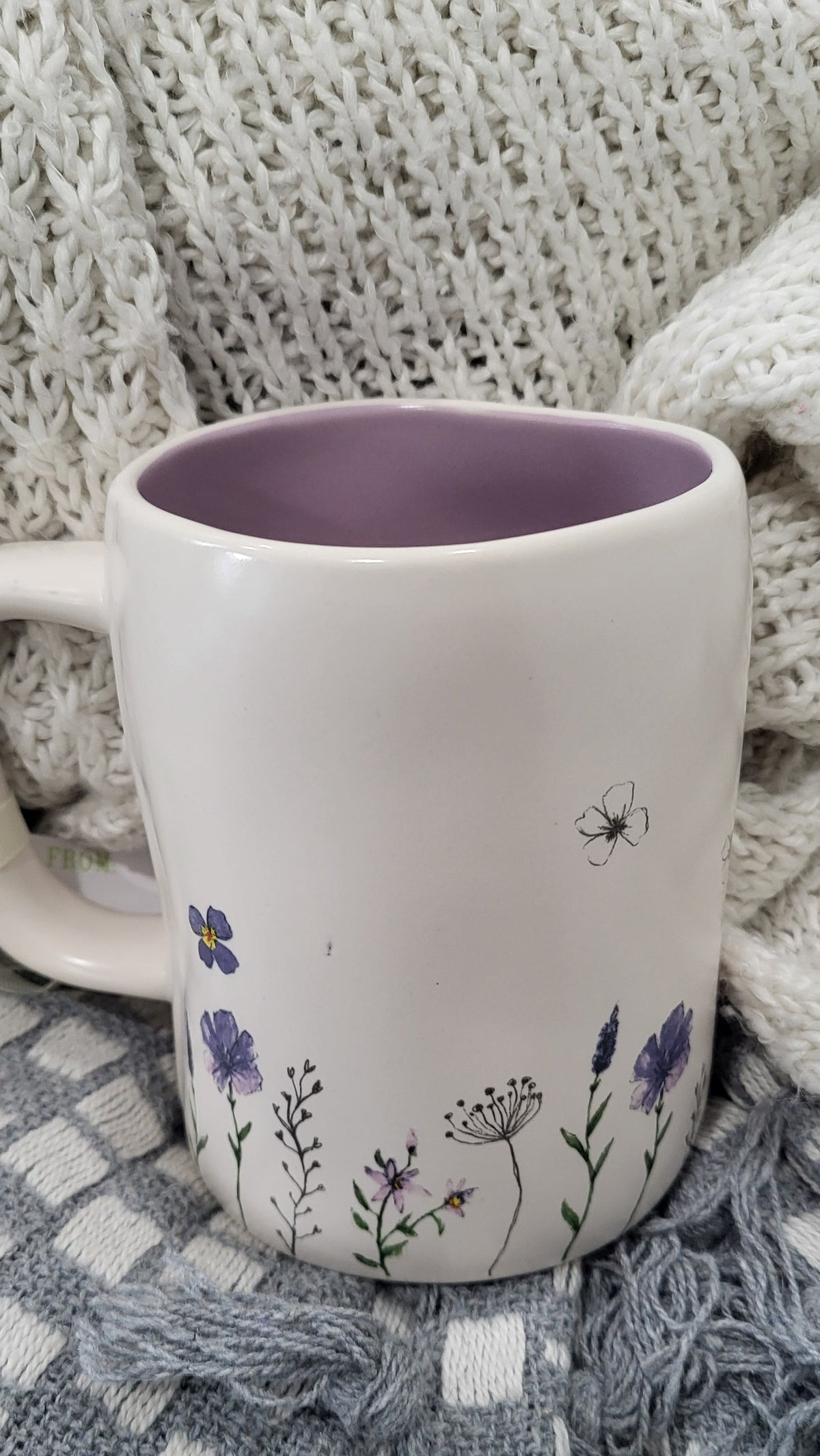 Rae Dunn &quot;Trust In The Lord With All Your Heart&quot; Double Sided Mug Faith Collection