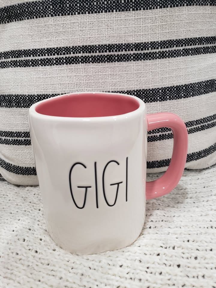 Rae Dunn &quot;Gigi&quot; Mug Collection