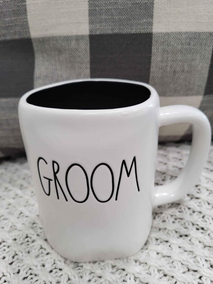 Rae Dunn "Groom" Mug Bridal Collection