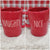 Rae Dunn "Naughty & Nice" Red Double Sided Mug Holiday Collection
