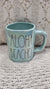 Rae Dunn "Aloha Beaches" Blue Iridescent Mug Collection