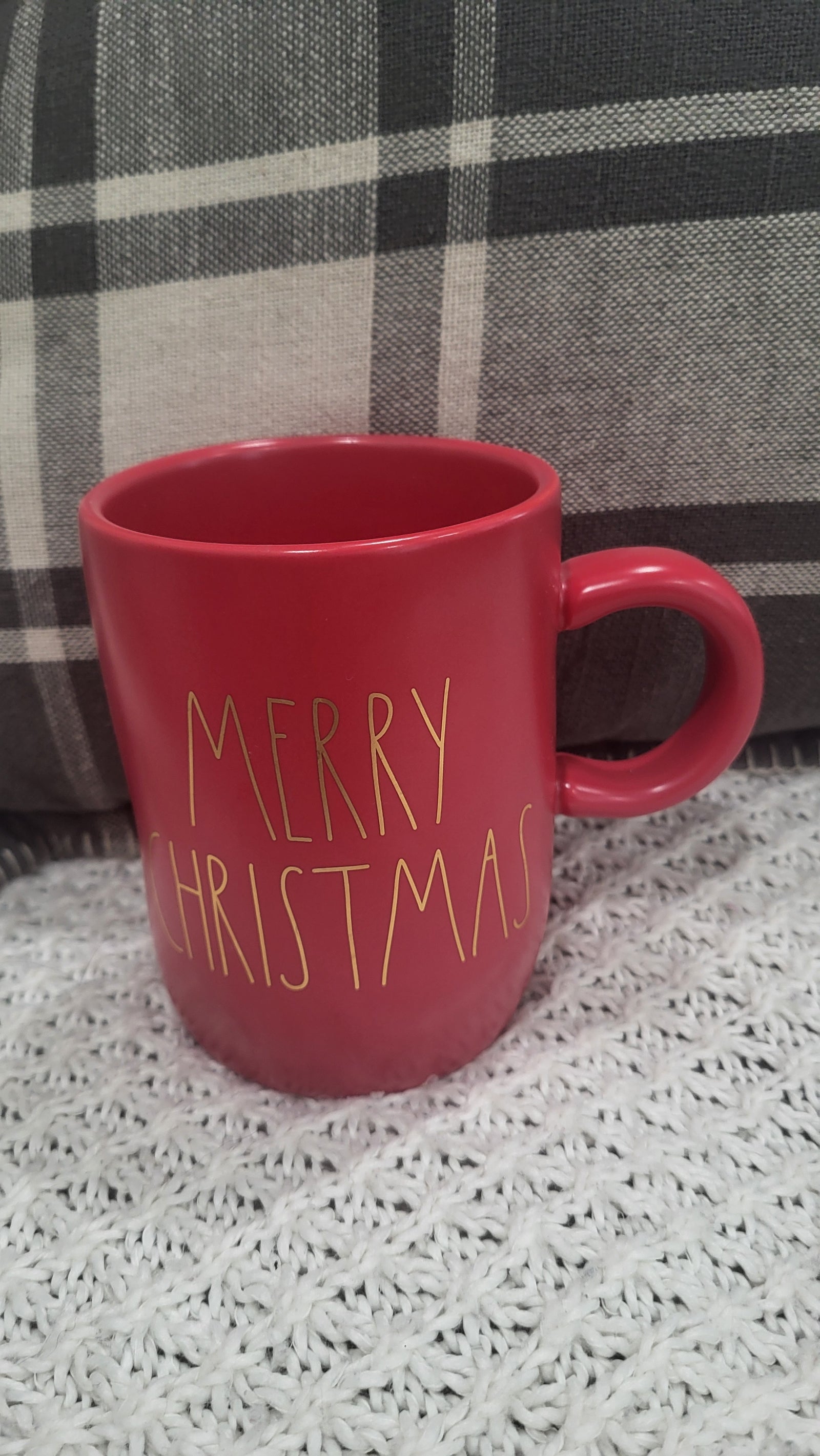 Rae Dunn "Merry Christmas" Red Mug Holiday Collection