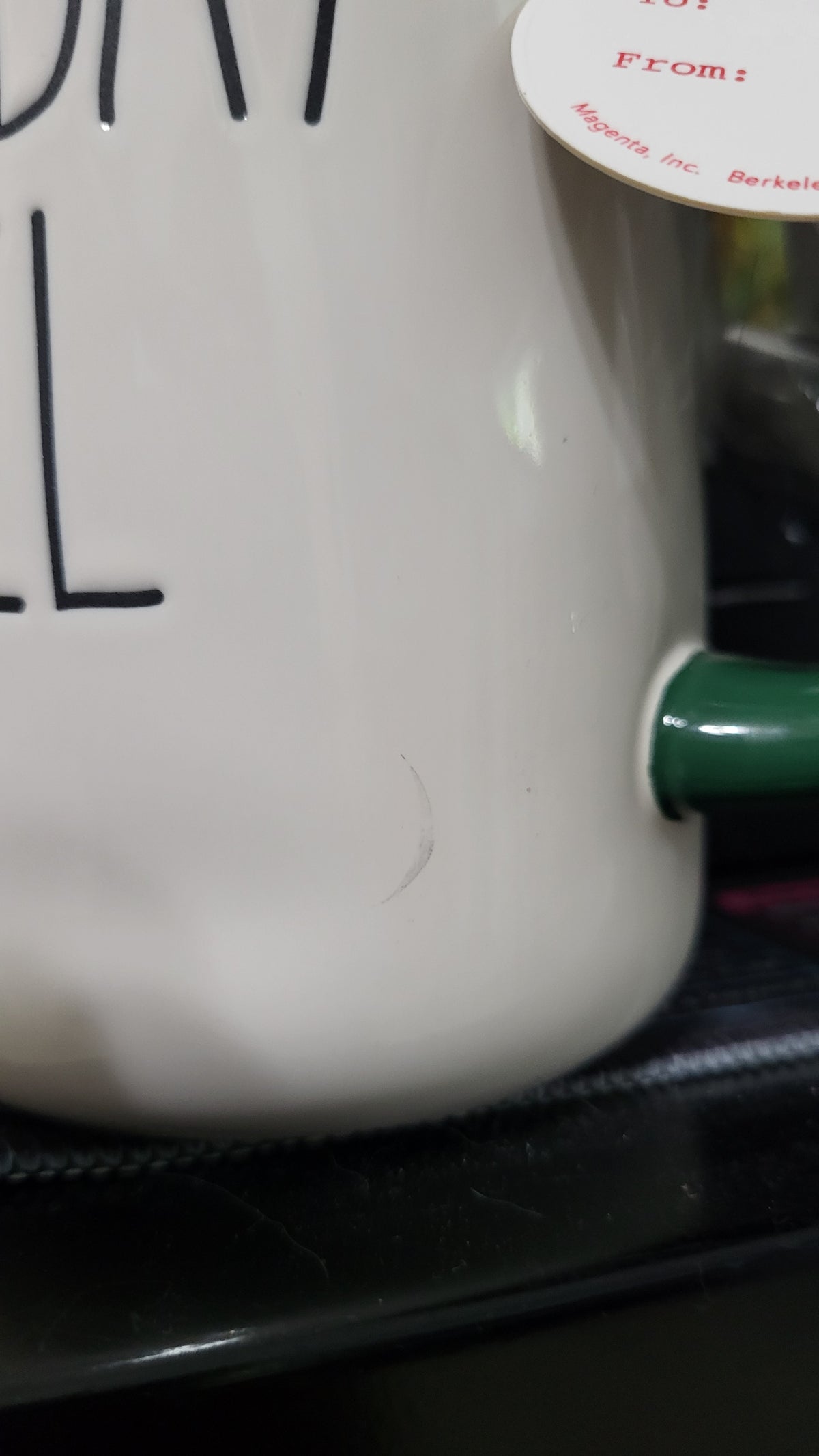 Rae Dunn &quot; Holiday Fuel&quot; Mason Jar Mug &amp; Mitten Cookie Cutter Holiday Collection